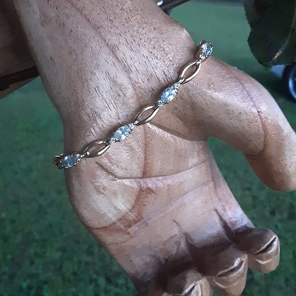 Vintage Roman Brand Tennis Bracelet